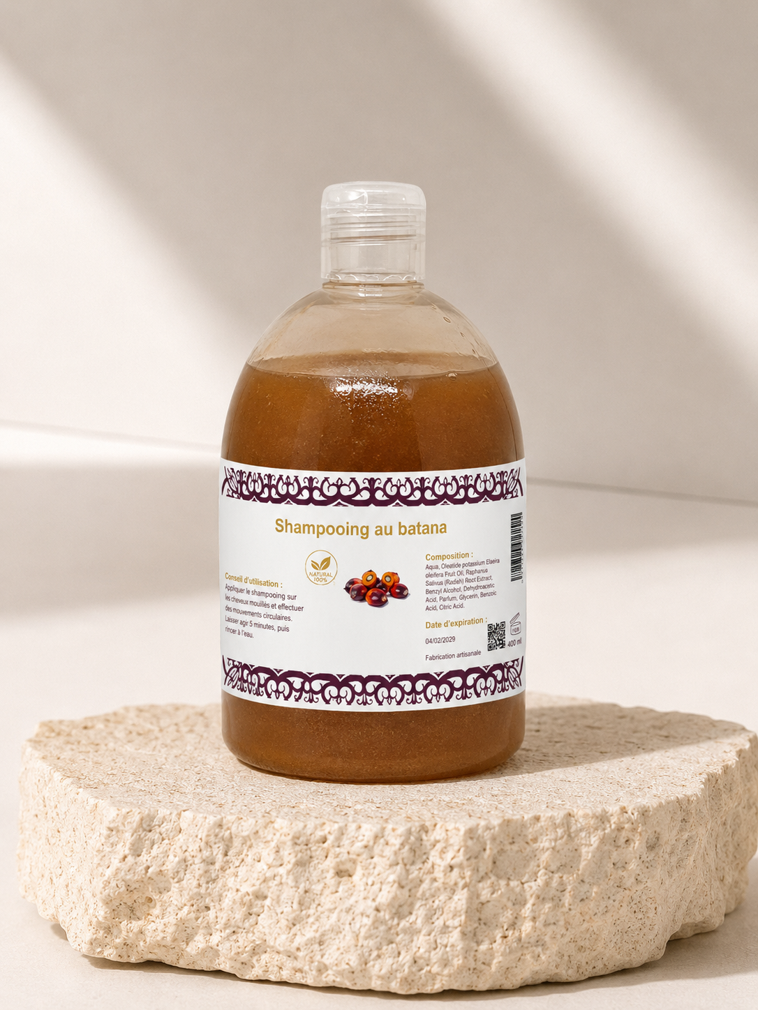 🧴 Shampoing Revitalisant au Batana
