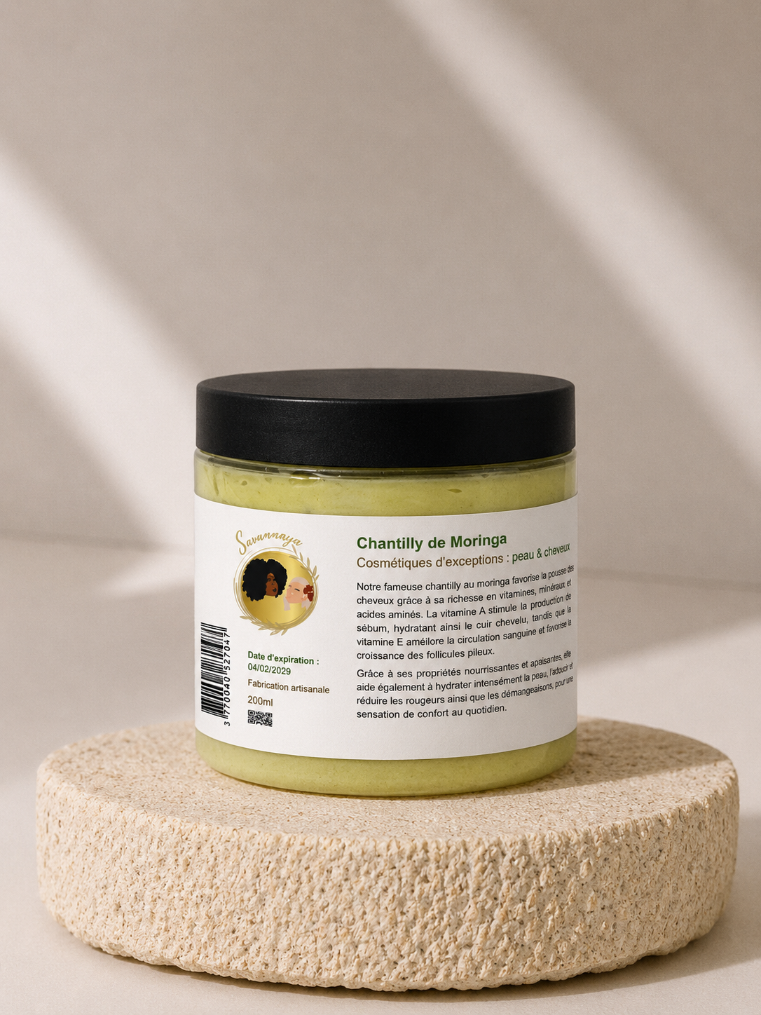 🪔 Chantilly Hydratante au Moringa