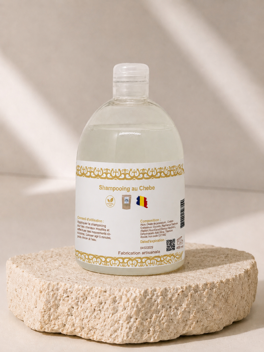 Shampoing Revitalisant au Chebe