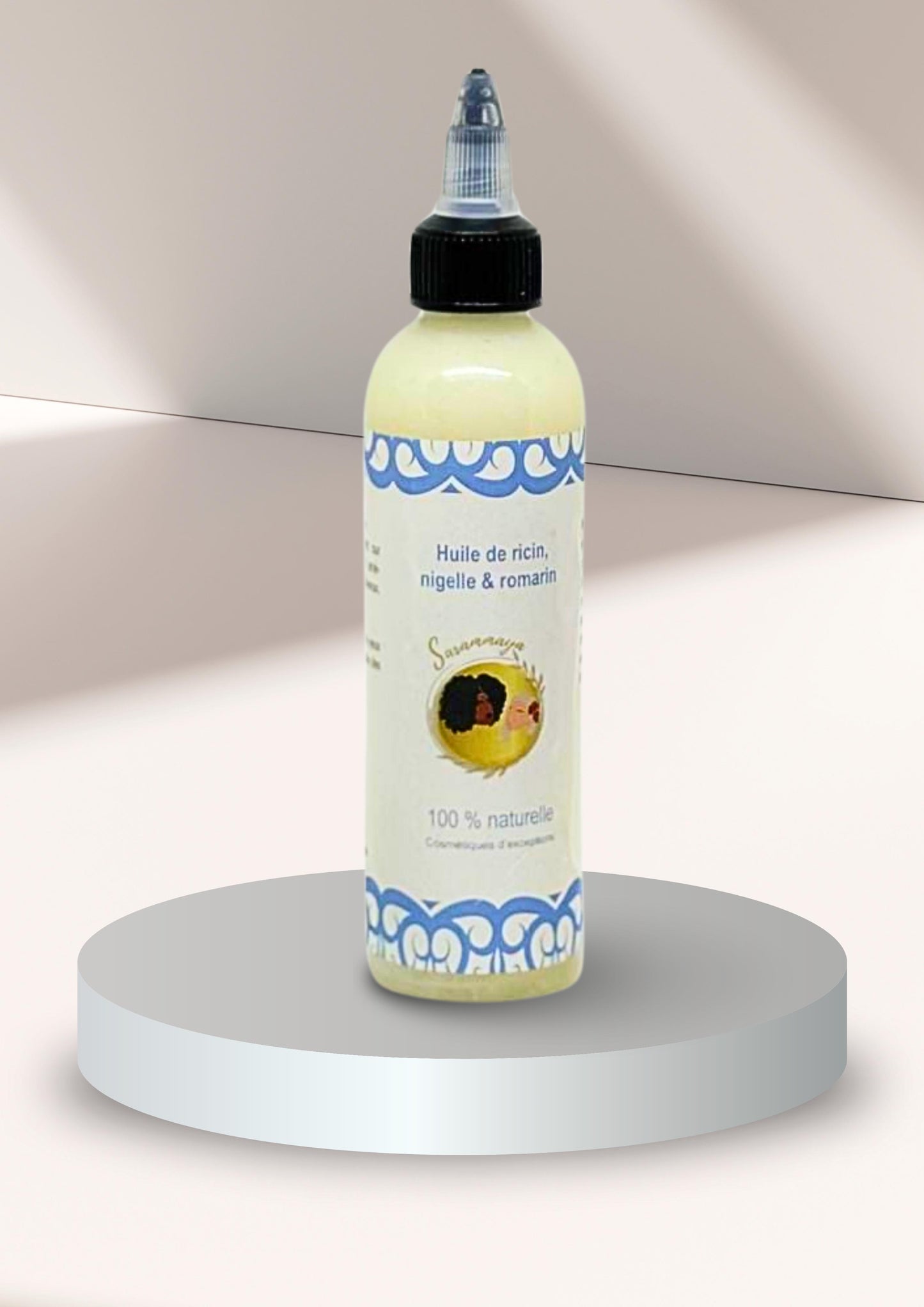 ⚱️ Huile Nourrissante Ricin, Nigelle & Romarin